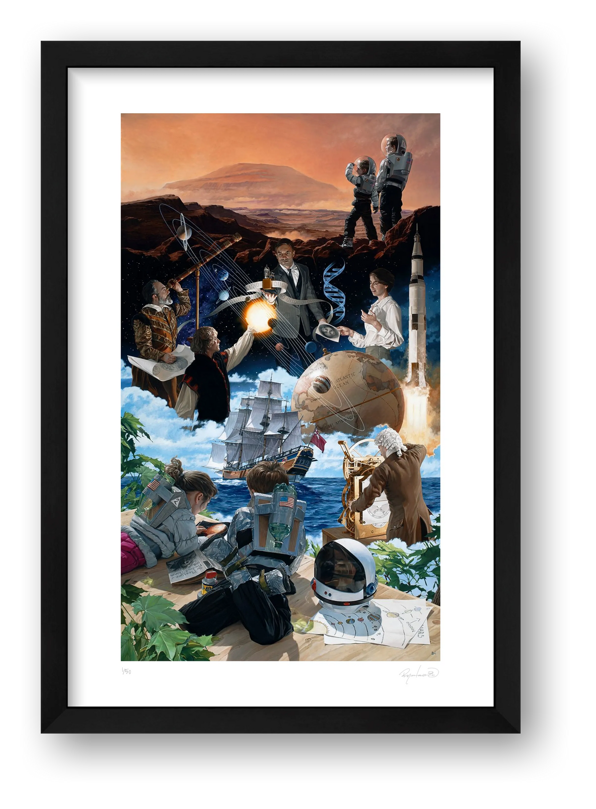 Terra Incognita — framed