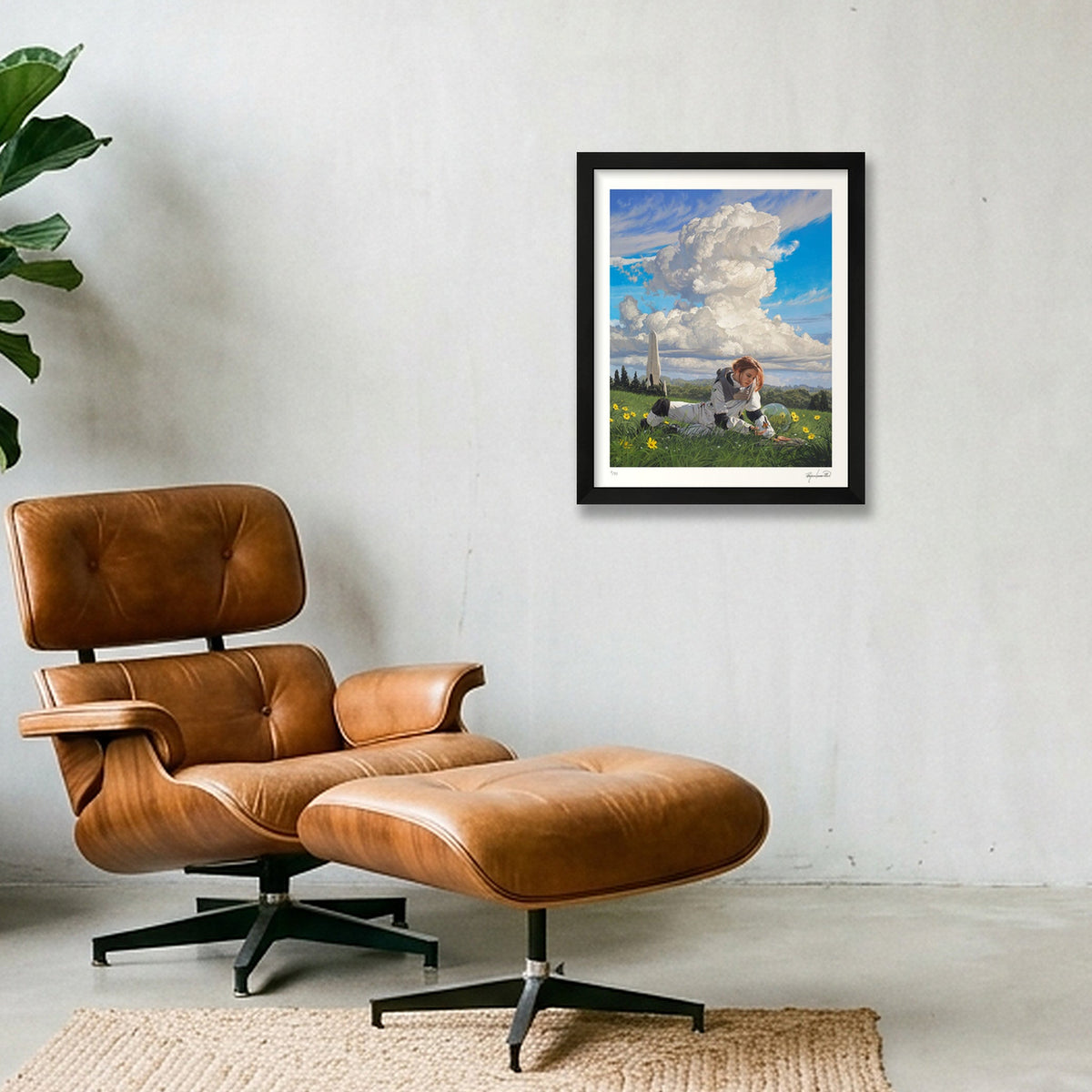 Alma Mater — 28×35cm, 11×14" Black Frame