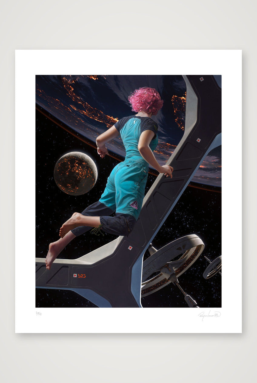 Lights of Home — 28×35cm, 11×14" Print only