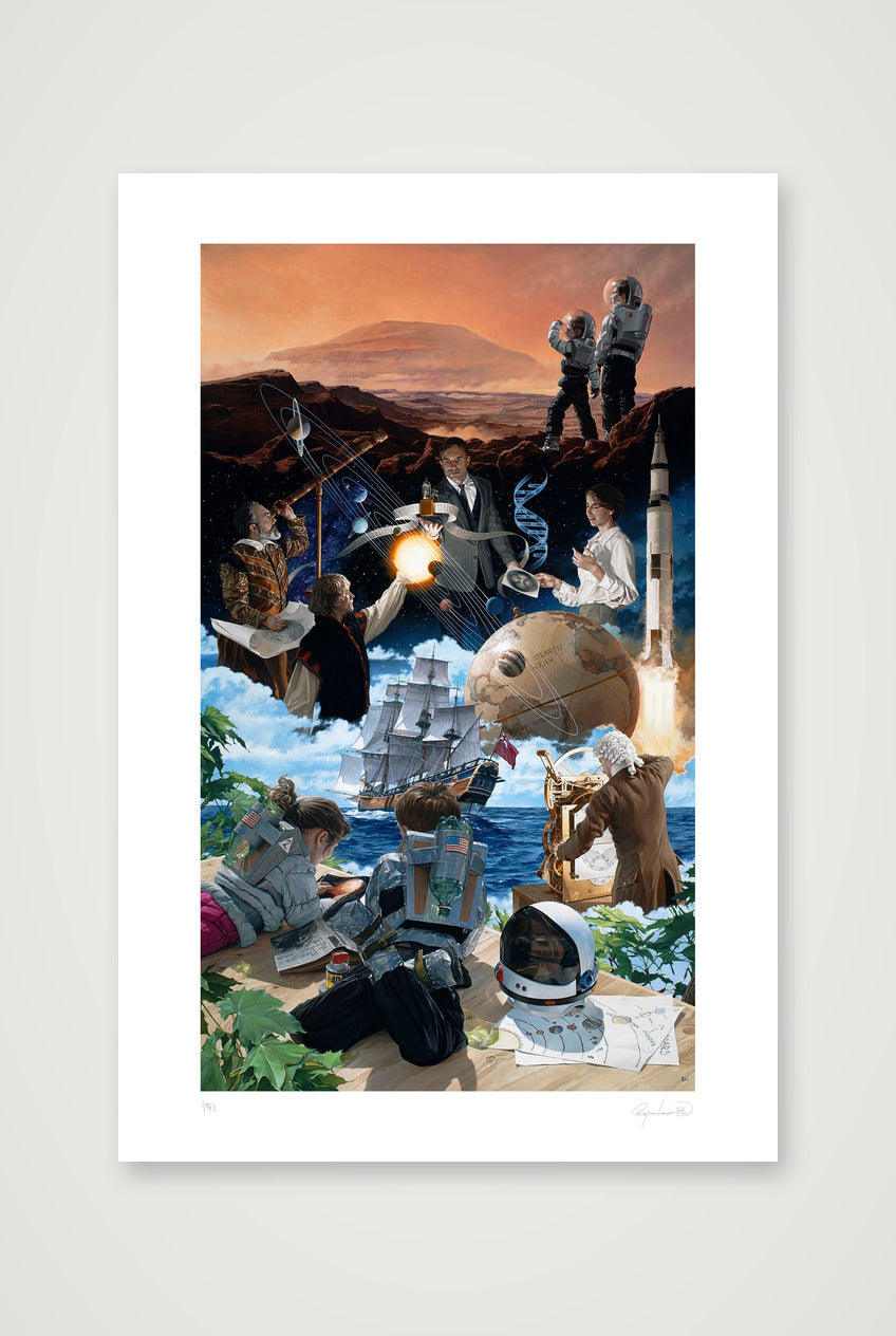 Terra Incognita — 30×45cm, 12×18" Print only