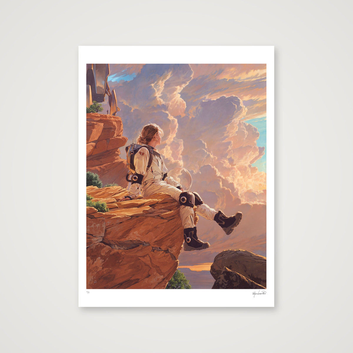 Evening Breeze — 60×80cm, 24×31" Print only
