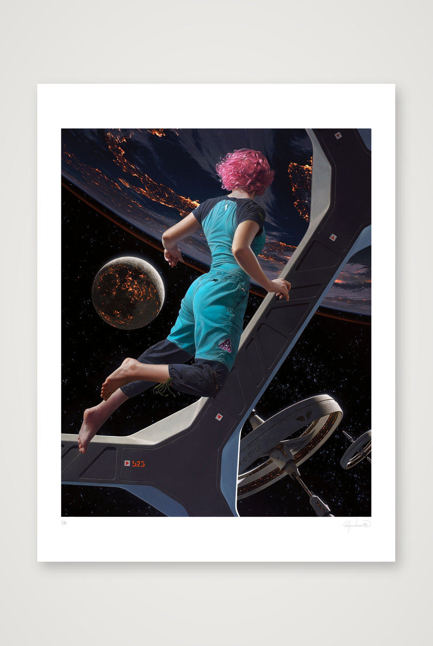 Lights of Home — 60×80cm, 24×31" Print only