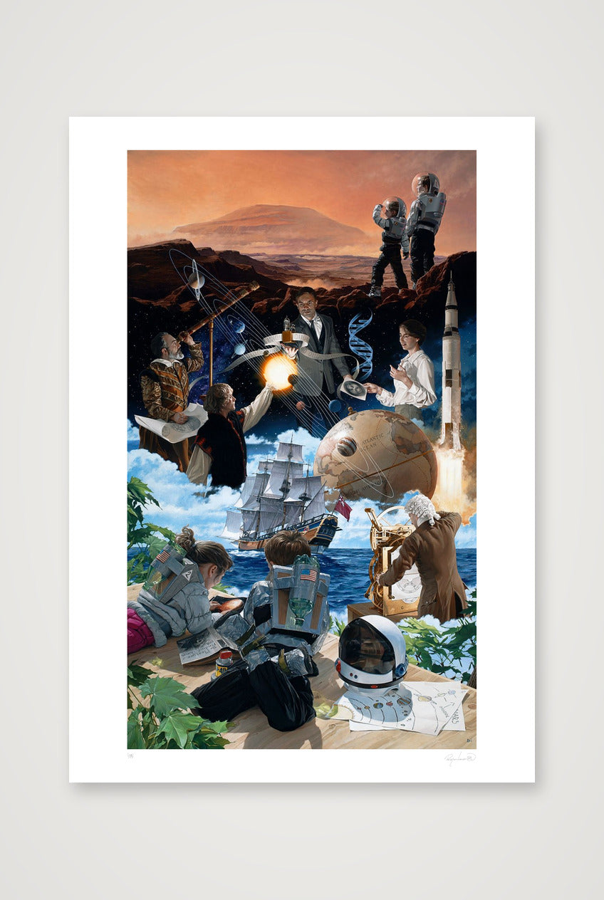 Terra Incognita — 70×100cm, 28×39" Print only