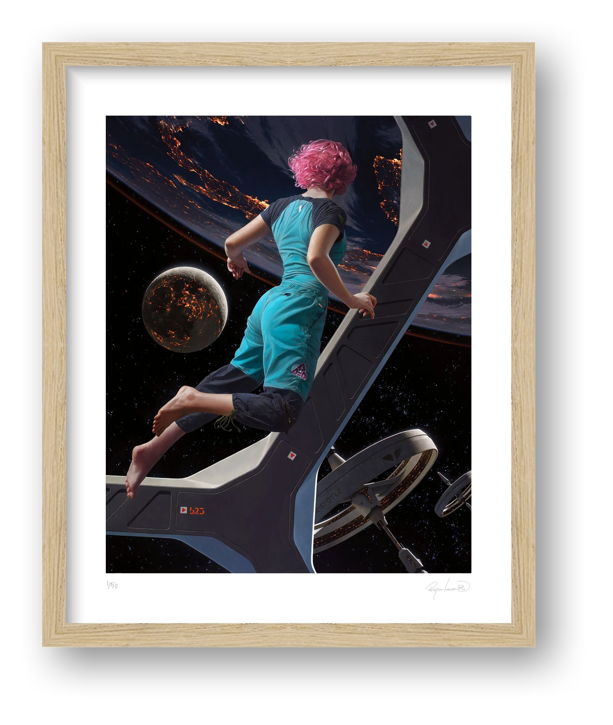 Lights of Home — framed